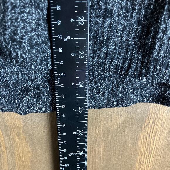 Athleta Womens Sweater Charcoal Crew Neck Pullover Wool Cashmere Blend XS - Picture 9 of 12